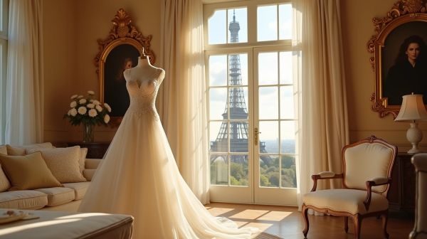 Coiffure luxe à domicile pour un mariage mémorable à Paris